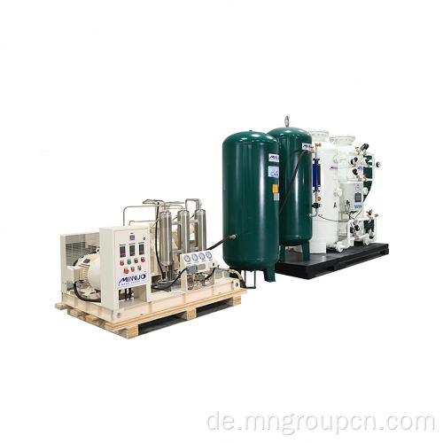 Bewegliche Sauerstoffanlage und Generator mit Container